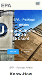 Mobile Screenshot of epa-berlin.com